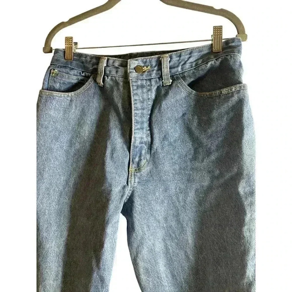 GEORGES MARCIANO SOON Denim U.S.A. LOS ANGELES size 32 zipper ankle VTG 80s - Picture 4 of 16